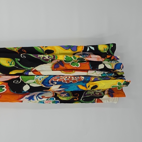 Jams World Floral Hawaiian Ci Ci Midi Dress Mystere Womens Size S - Picture 3 of 9